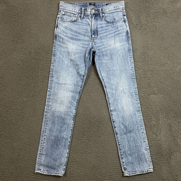 J.CREW Other - J Crew Jeans Mens 31x32 Blue Athletic Slim Fit Light Wash Stretch Denim Casual